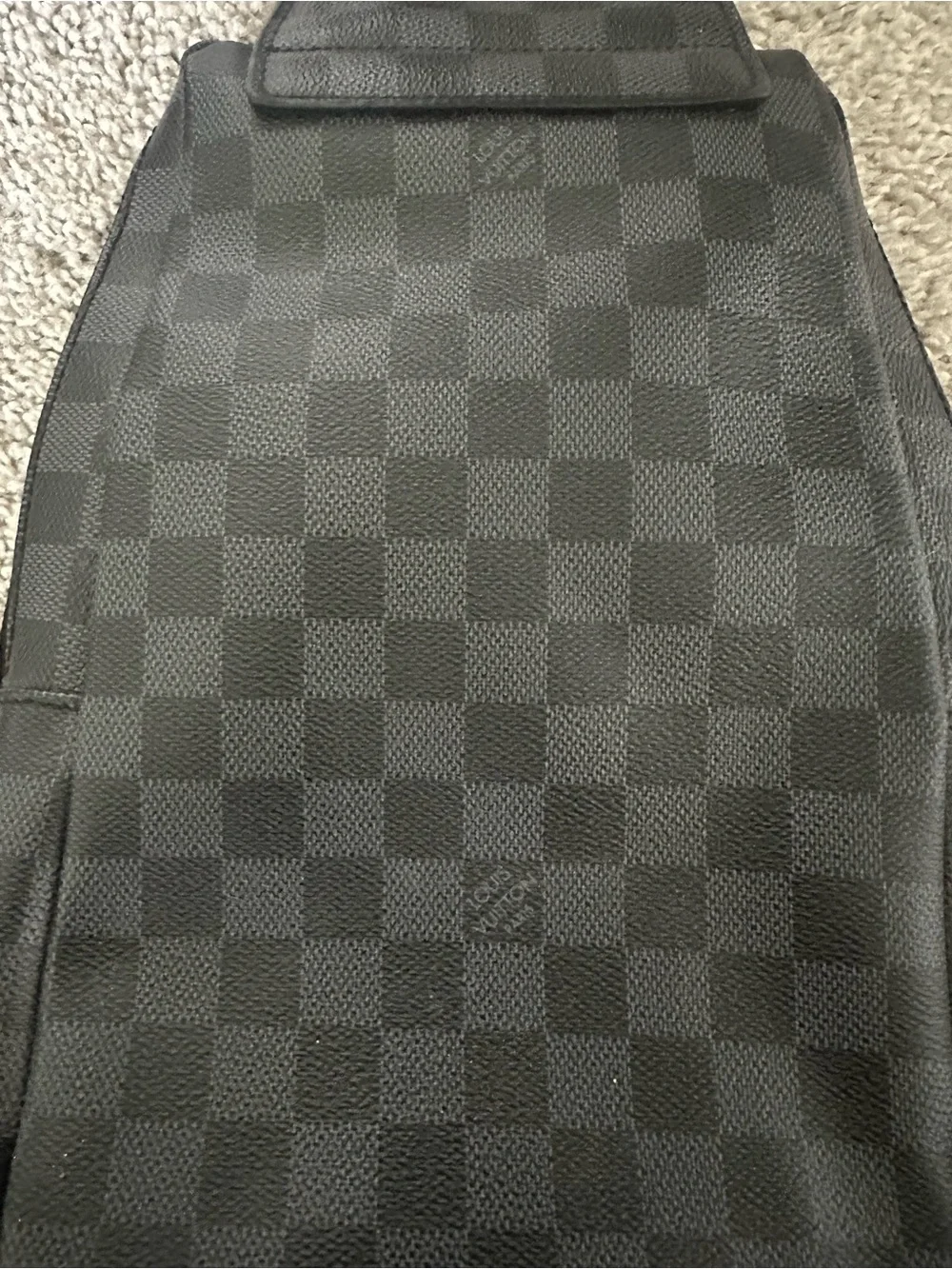 Louis Vuitton Damier Infini Avenue Slingbag – Onyx Black Leather (2019, SP1199)